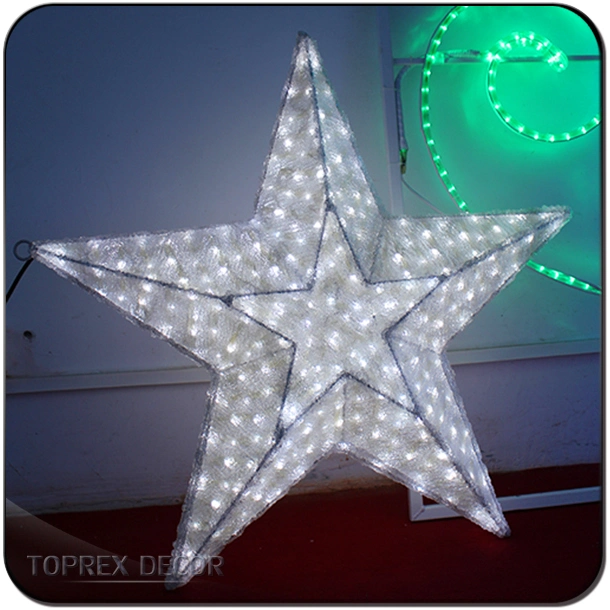 LED Neon Flex Ramadán Decoración Estrellas, Efecto de iluminación del cielo la luna y estrellas de la luz