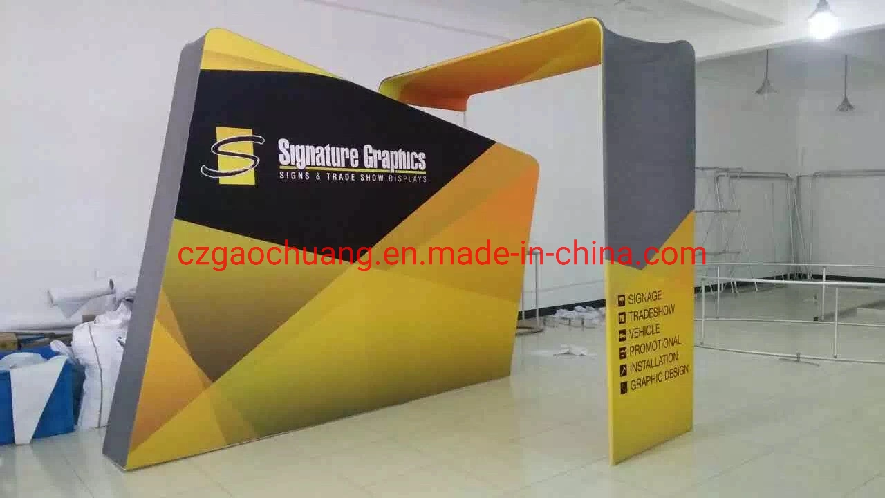 10'x20' Pop Ez Wave Fabric Exhibition Display Booth Stand