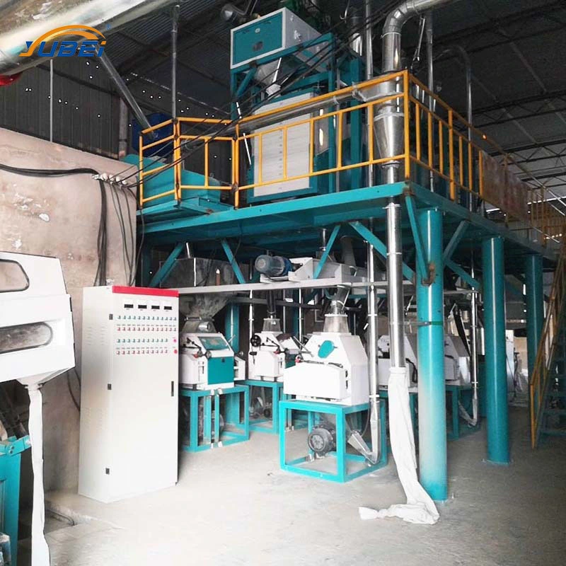 10 20 30 Tons Per Day Automatic Cheap Price Complete Full Line Grinding Machine Durum Wheat Flour Roller Mill Milling Making Machine