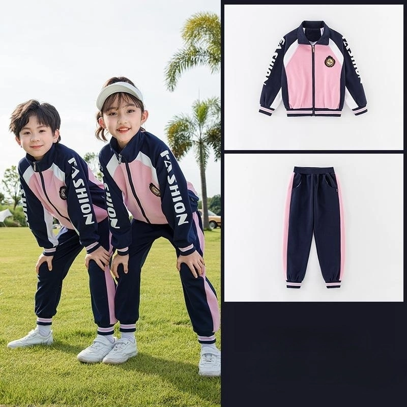 Promoción personalizada Invierno Otoño niños Escuela Sportswear Uniforms ropa para niños