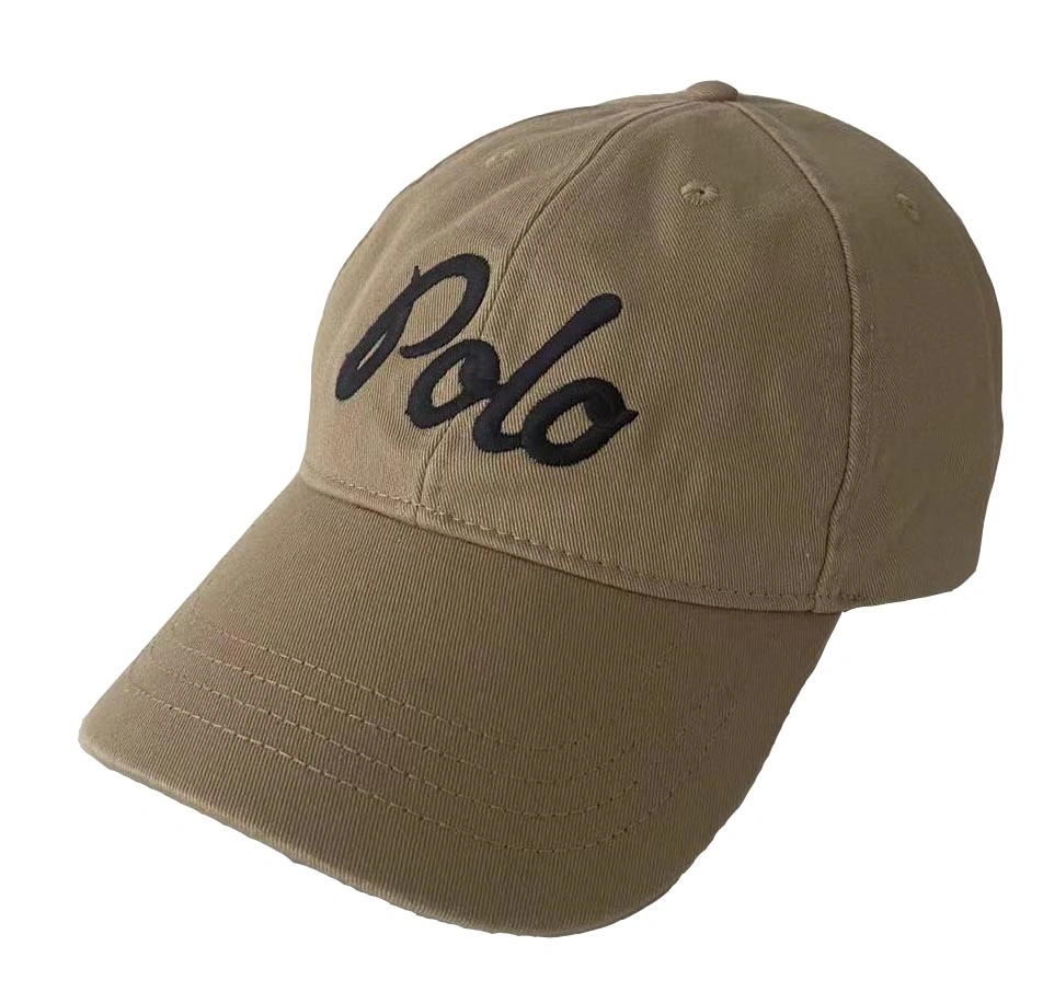 Design Your High quality/High cost performance Chino Twill Custom Embroidery Baseball Cap