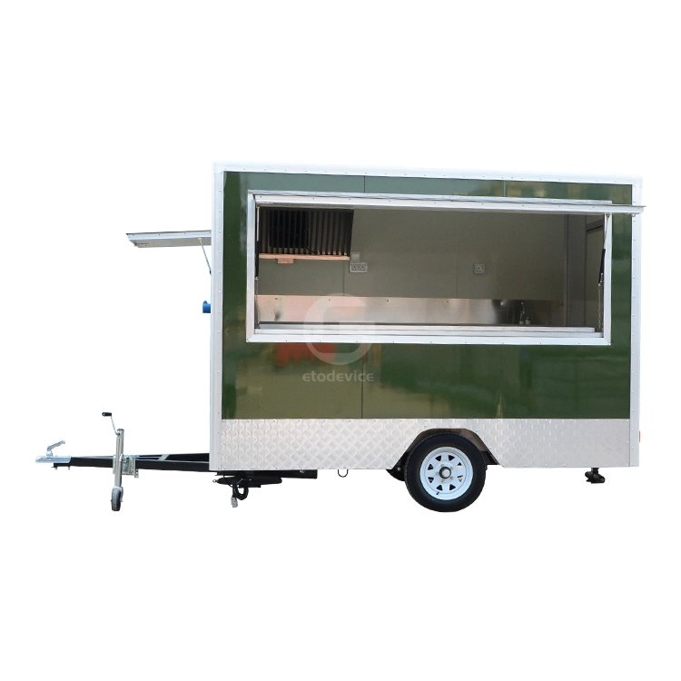 New Design Custom Color Street Vendor Food Carts for Sale