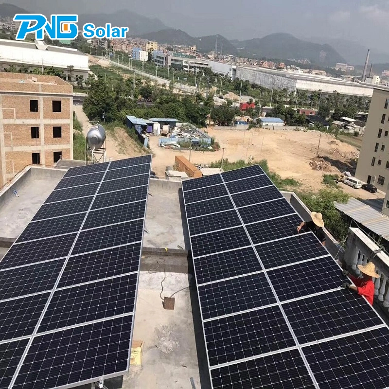 PNG Solar Panel 430W 435W 440W 445W 450W 455W 460W Mono Perc Industrial Solar Panel High quality/High cost performance 