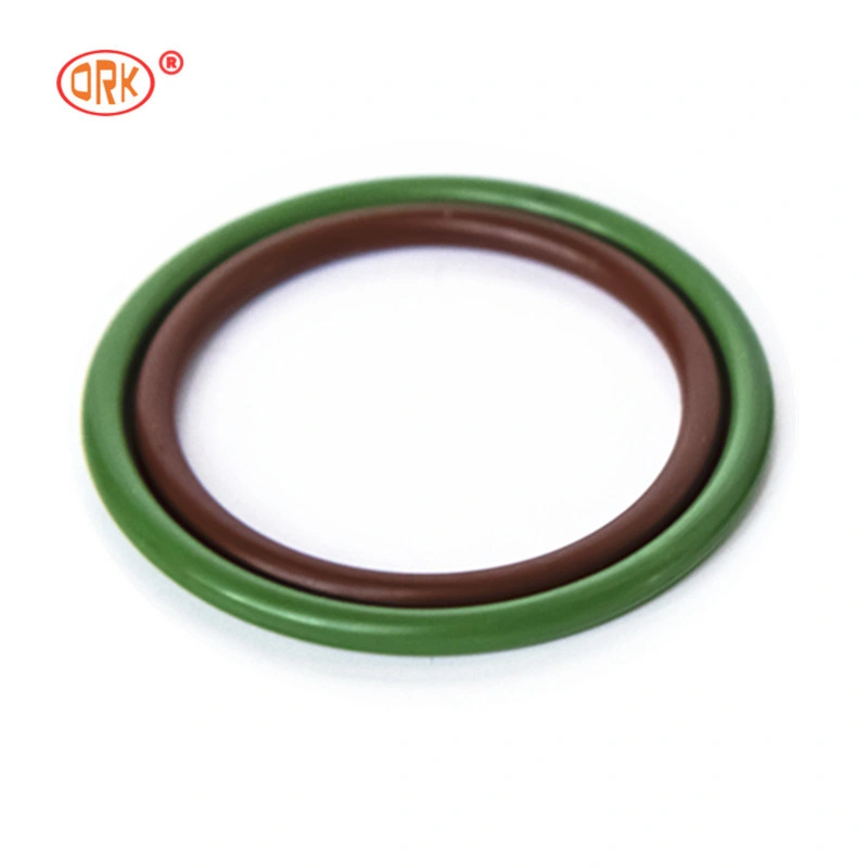 Fábrica na China, vedação de borracha de elastômero fluoroscópico FKM FPM, verde e verde O-rings