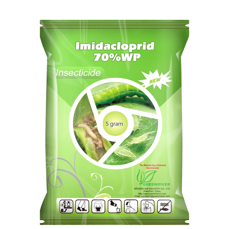 Insecticide imidaclopride 95% TC, 98% TC, 20% SL, 25% WP, 35% SC, 70 % WP