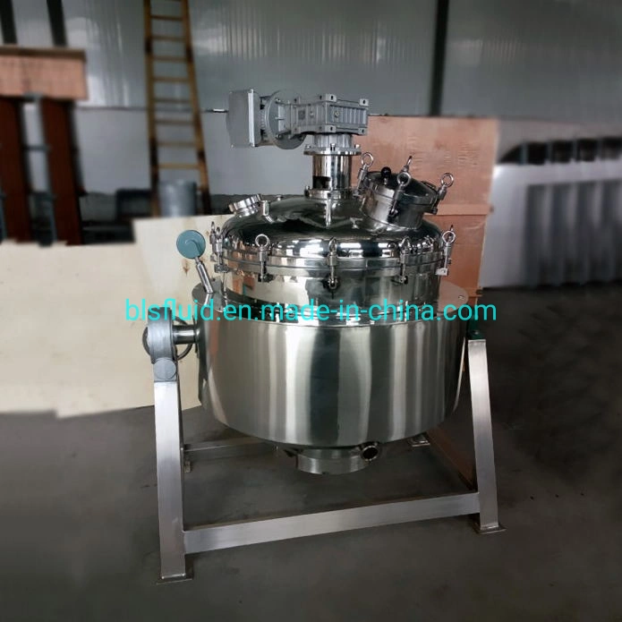 Food Grade Stainless Steel 200 Liter Industrial Electric Pressure Cooker