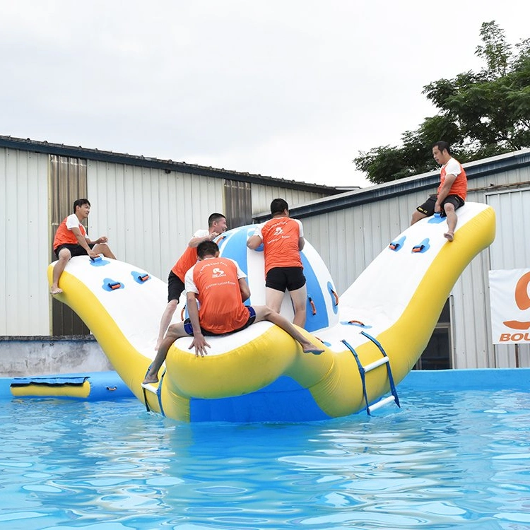 Triple Tetter Parc Aquatique Gonflable Équipement à Vendre