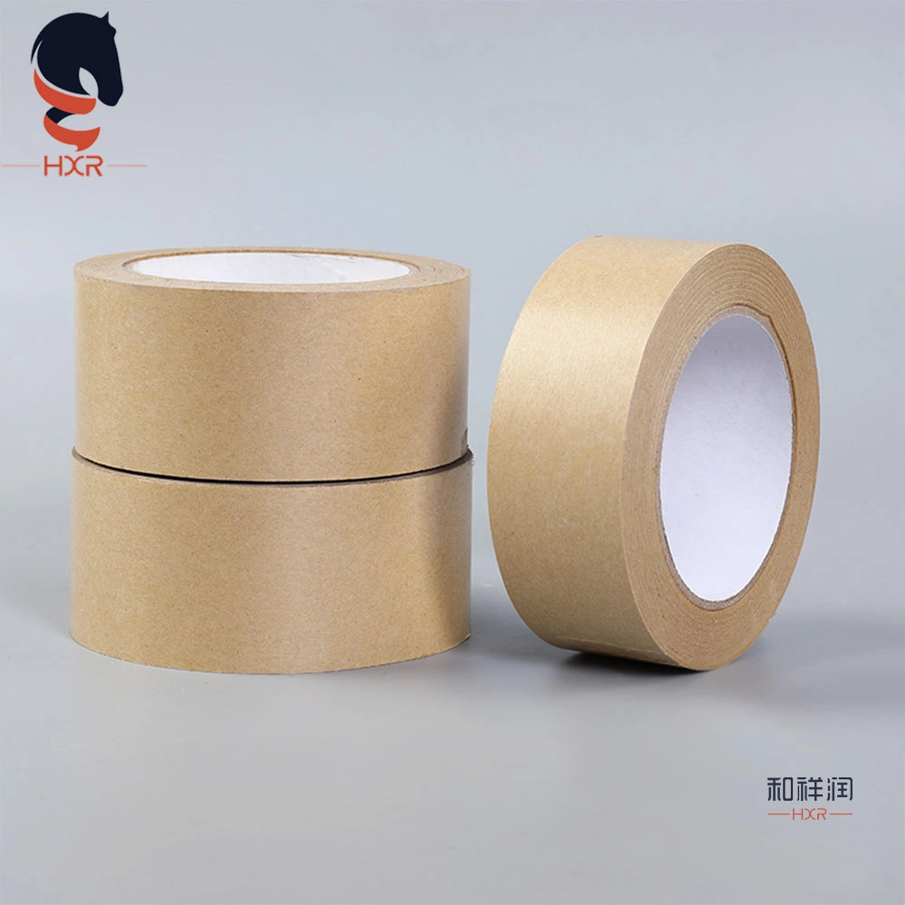 Environmental Degradable High quality/High cost performance Custom Printed Self Adhesive Brown Kraft Paper Packing Tape
