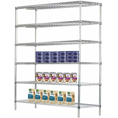 Rust Proof Carbon Steel Chrome Finishing Wire Rack