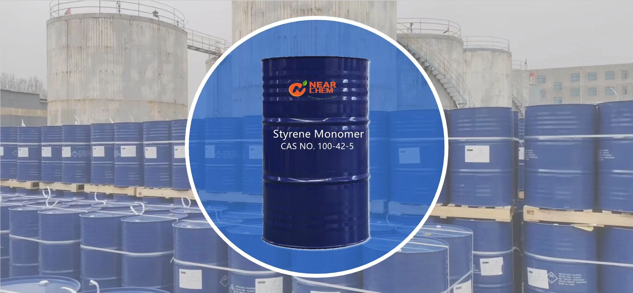 Hot Selling CAS 100-42-5 99.8%Min Styrene Monomer