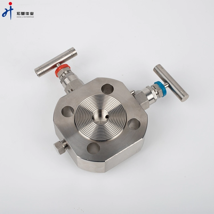 Hongji Needle Valve with Flange 6000psi Forged Stainless Steel 316 Needle Valve