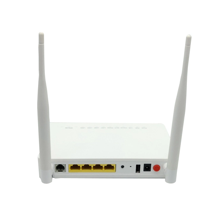 F660 V8.0 Gpon 1ge 3fe 1tel WiFi 5dBi ONU Ont Router Olt Network Voice Wireless