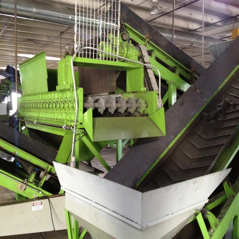 Rubber Crumb Plant Used Truck Tire Waste Car Tyre Cutting Shredder Recycling Machine Price