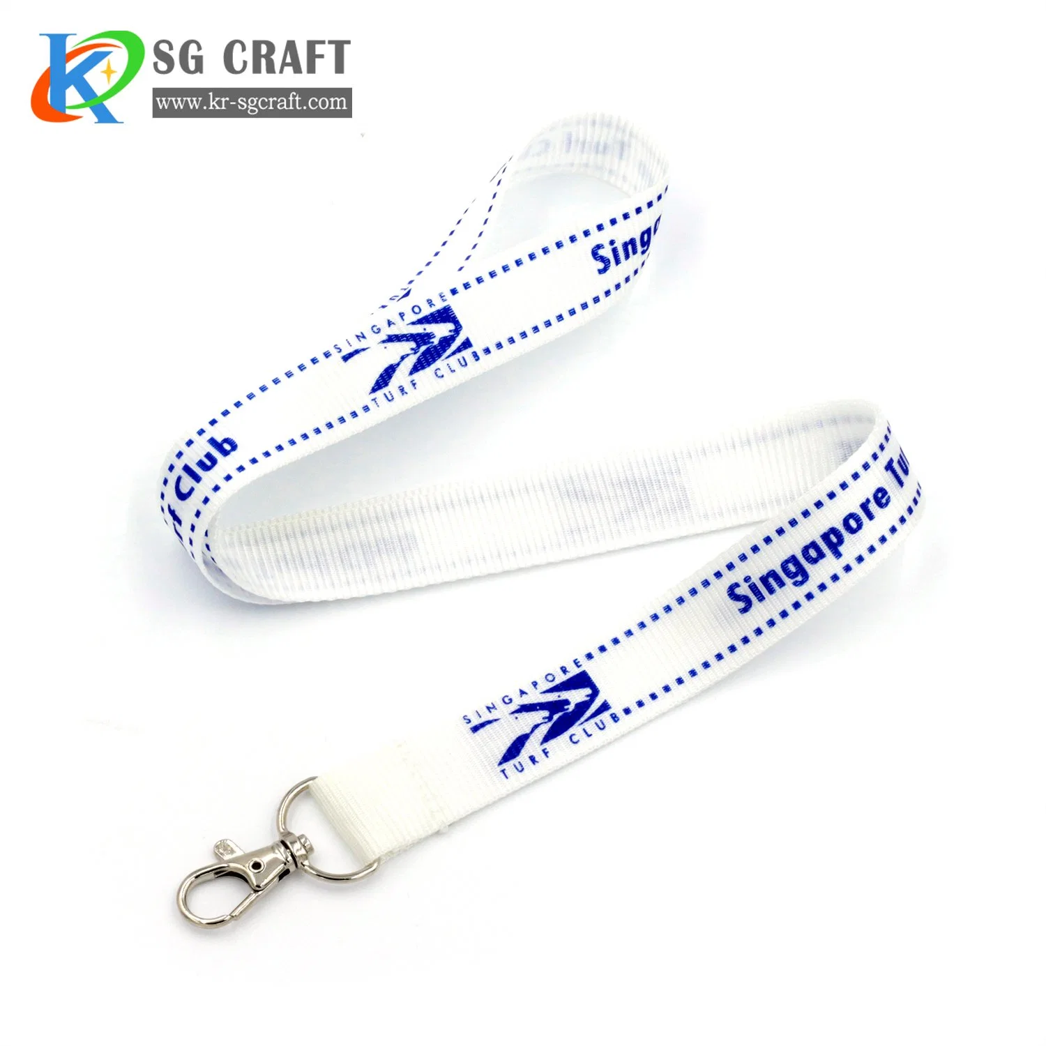 Wholesale/Supplier Factory Price Printed ID Card Holder Customized Individual Colorful Woven Nylong Heat Transfer Lanyard with High quality/High cost performance 