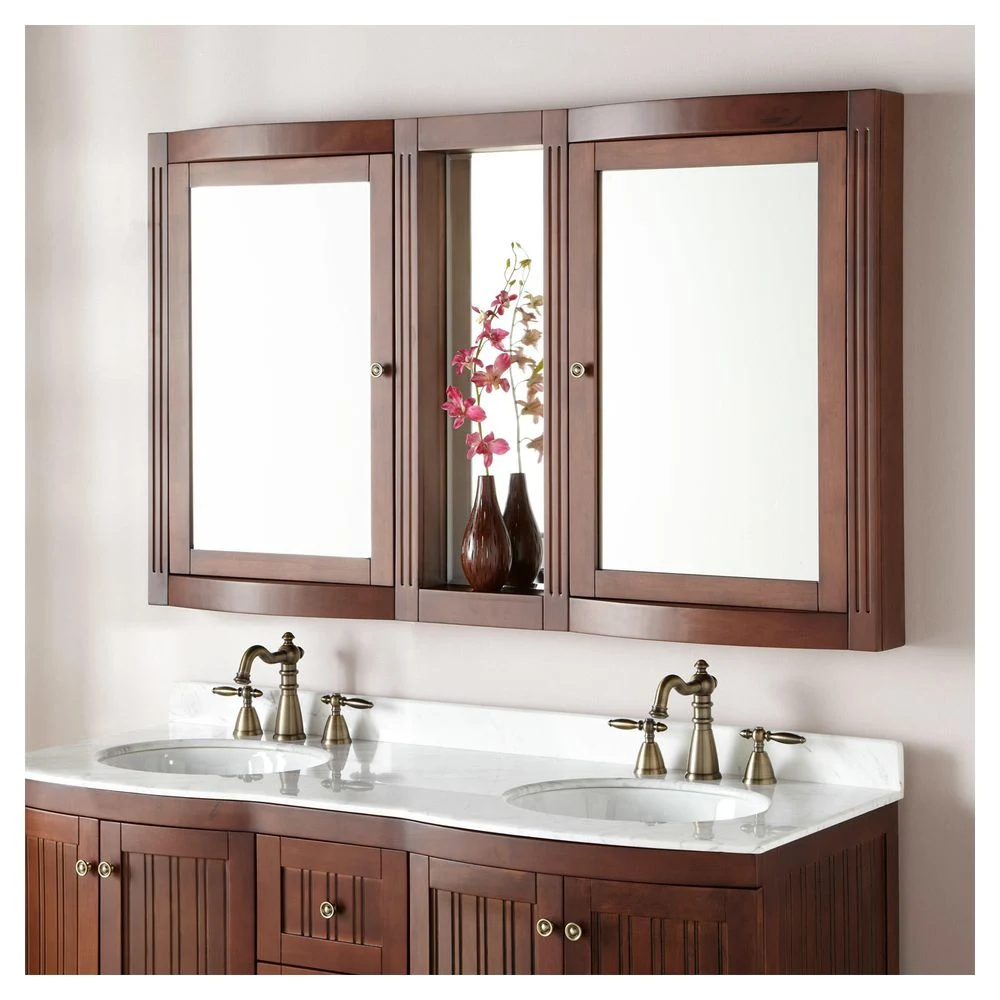 Prima Factory Delivery Solid Wood Bathroom Vanity Cabinet