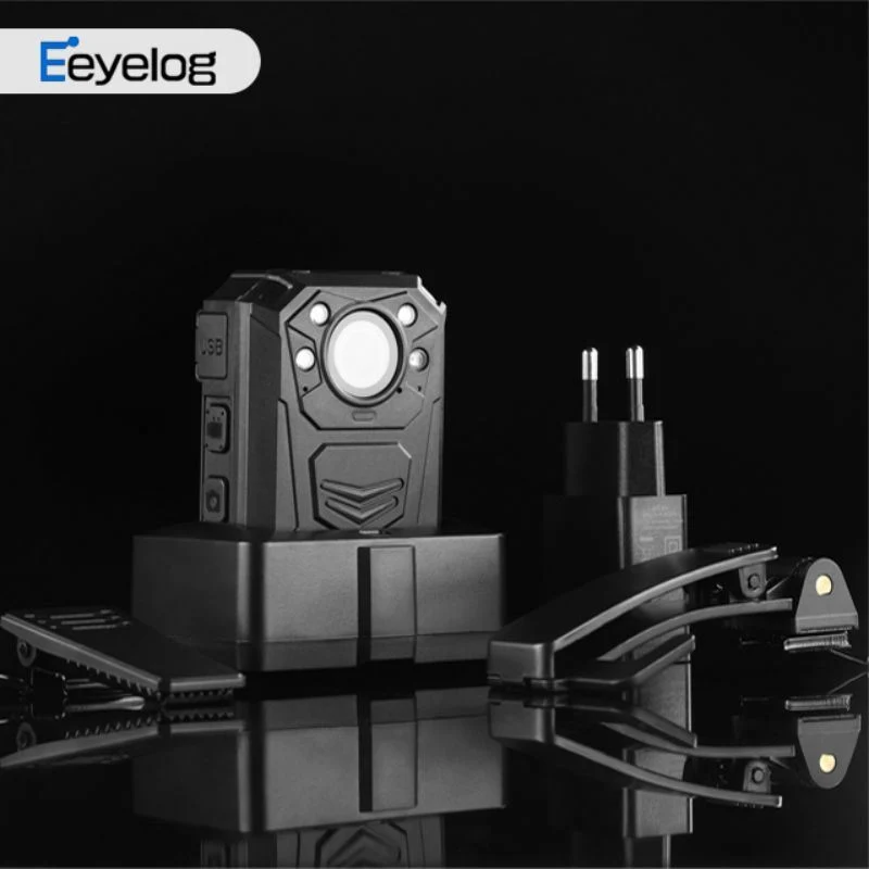 Eeyelog GPS X8a Body Worn Camera Security Camera DVR Built-in Battery IR Night Vision