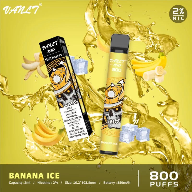 precio de fábrica de hielo Banana E Vanlt Mayorista/Proveedor de cigarrillos Vape vainas