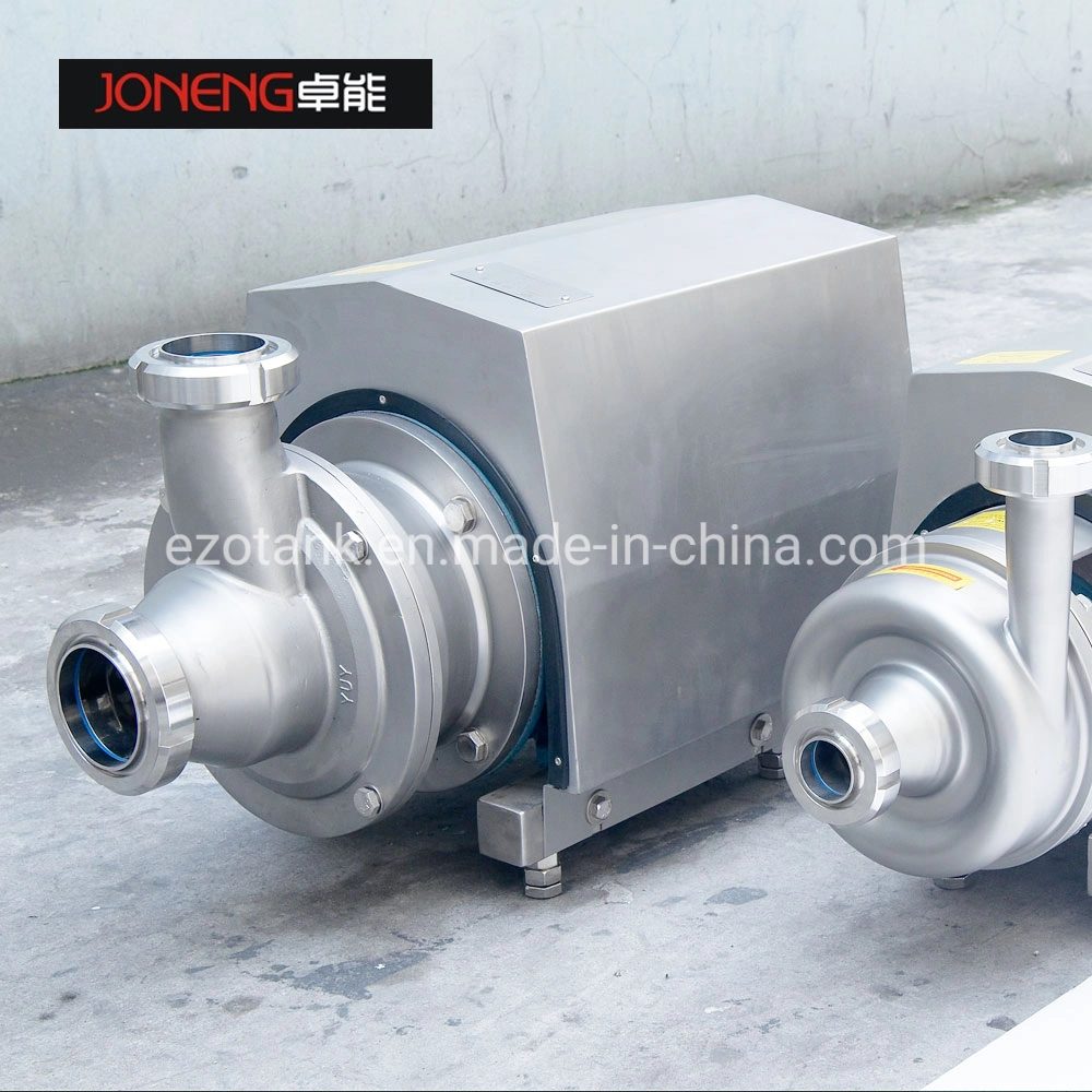 Stainless Steel Sanitary Grade 4inch Clamps End Suction Water Centrifugal Pump with Auto Coupling