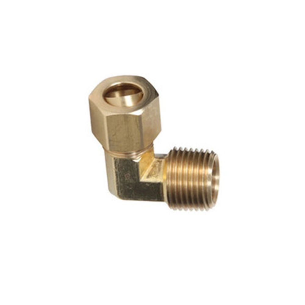 Professional Customized Tee Brass Pipe Fittings Machinery Metal Spare Parts