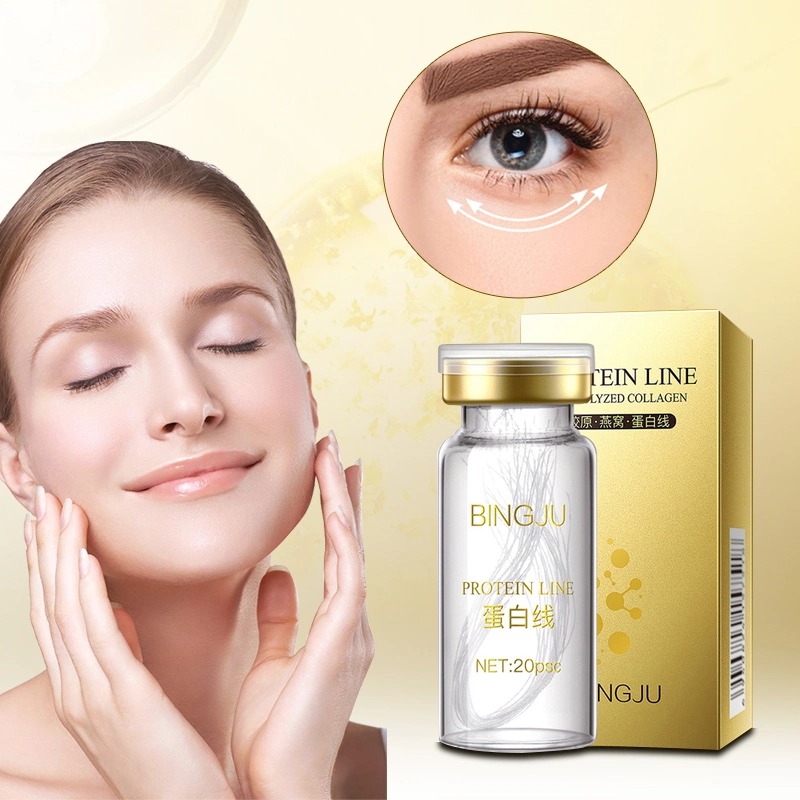 Korea Popular No Needle Protein Collagen Thread for Facce Remove Winkly