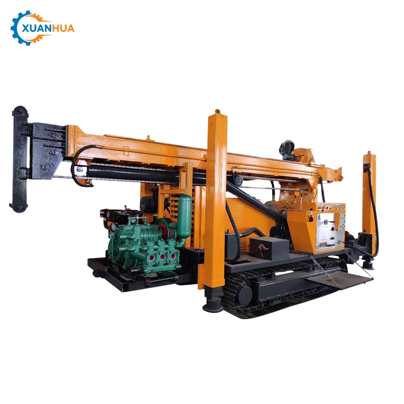 600m Crawler Mounted Rotary Mining Water Well Drilling Rigs