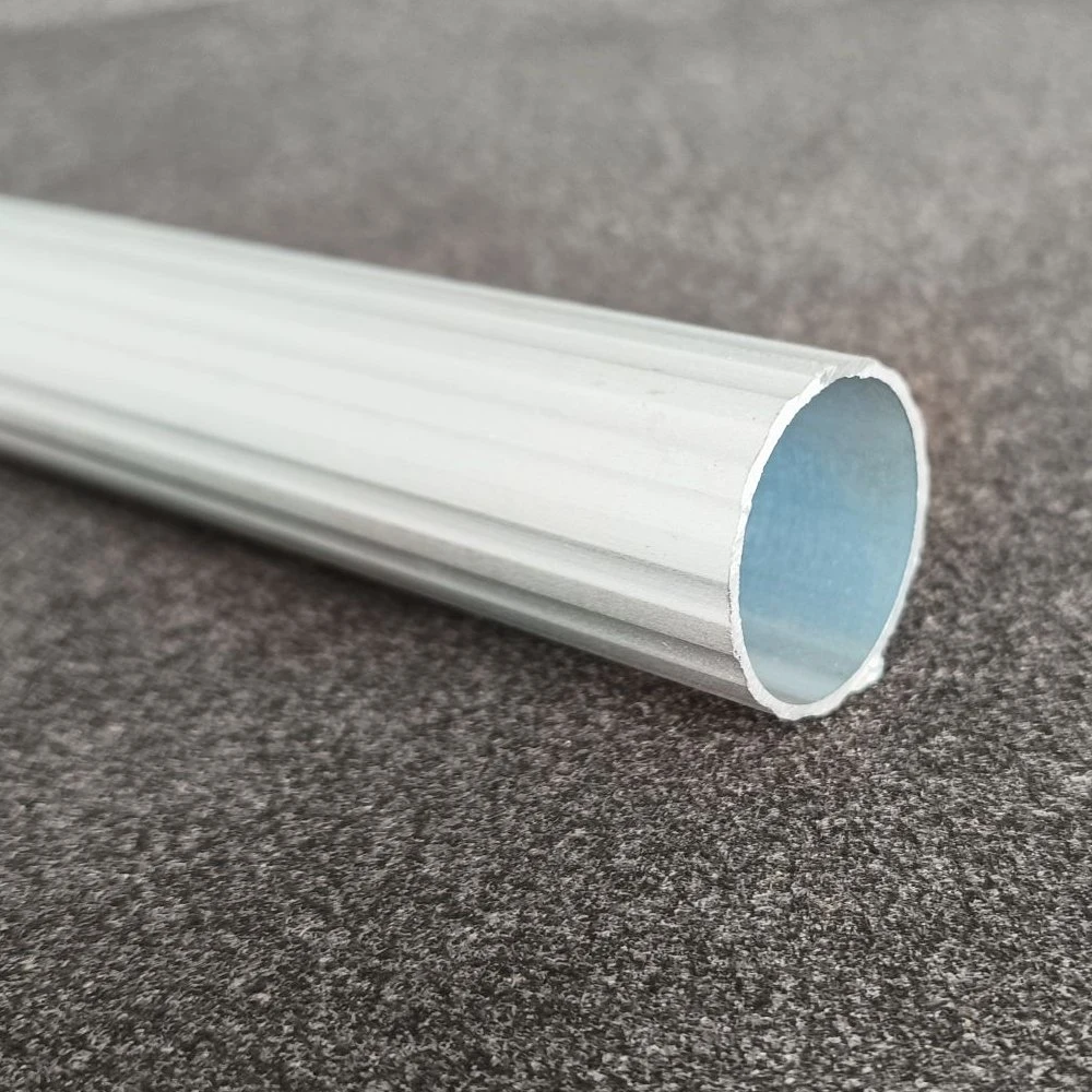 Aluminum Alloy Extrution Corrugated Round Tube for Household Cleaning Tools/Mop Rod/Dust Tools/Broomstick