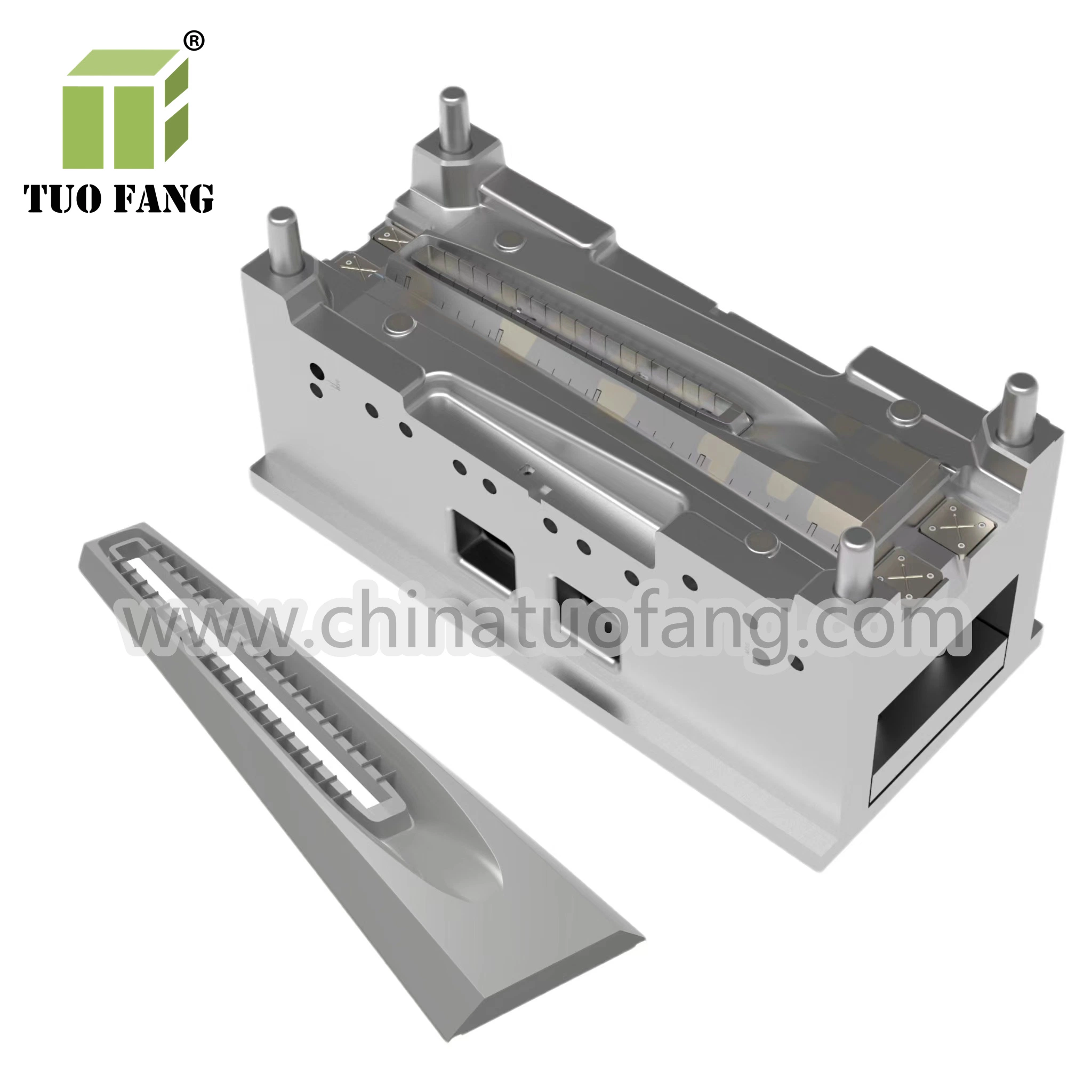 Plastic Injection Mould Molds Air Conditioner Outlet Wind Deflector Air Cooler Shell Mould