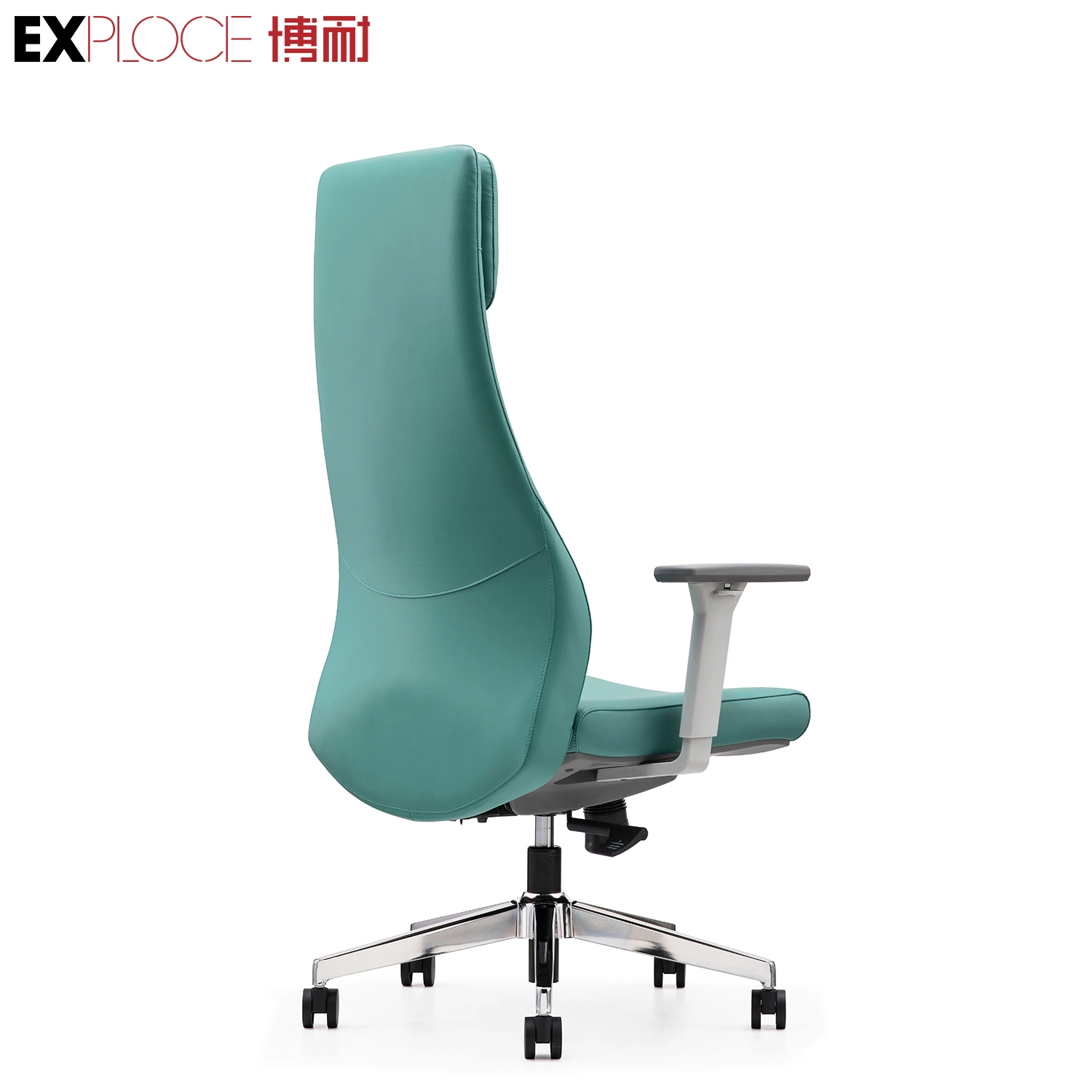 Heißer Verkauf Designer Executive High Back PU Luxus Real Boss Office Stuhl Aus Echtem Weißem Leder