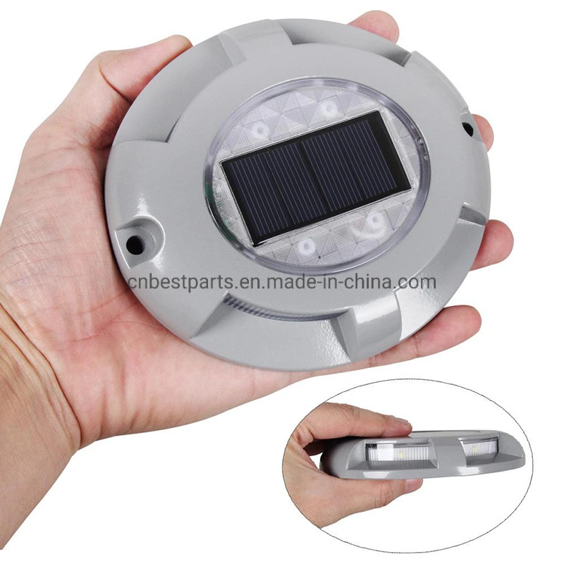 Solar Waterproof Aluminium Alloy Road Stud LED Garden Light