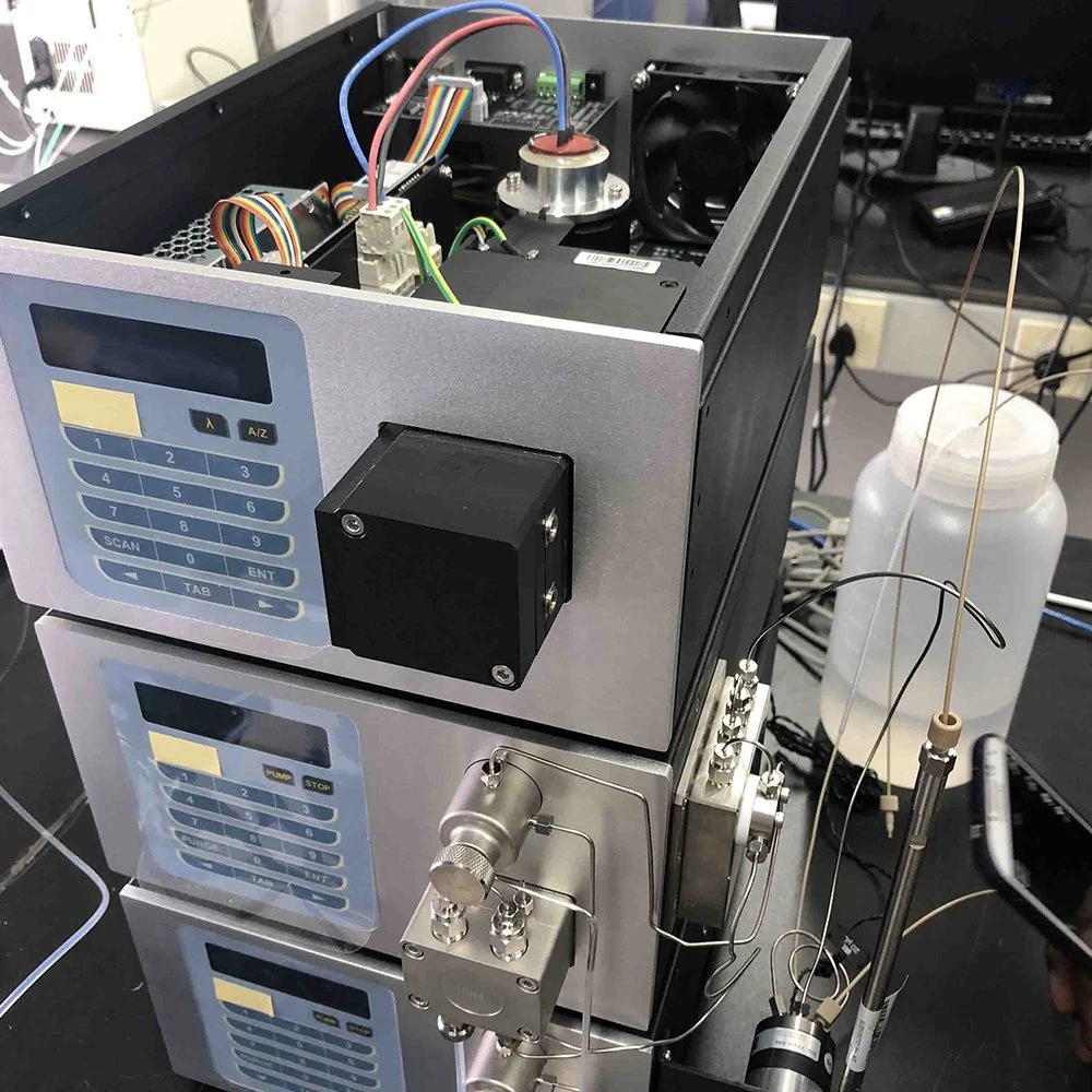 La HPLC Cromatografía líquida de alto rendimiento para laboratorios de análisis HPLC.