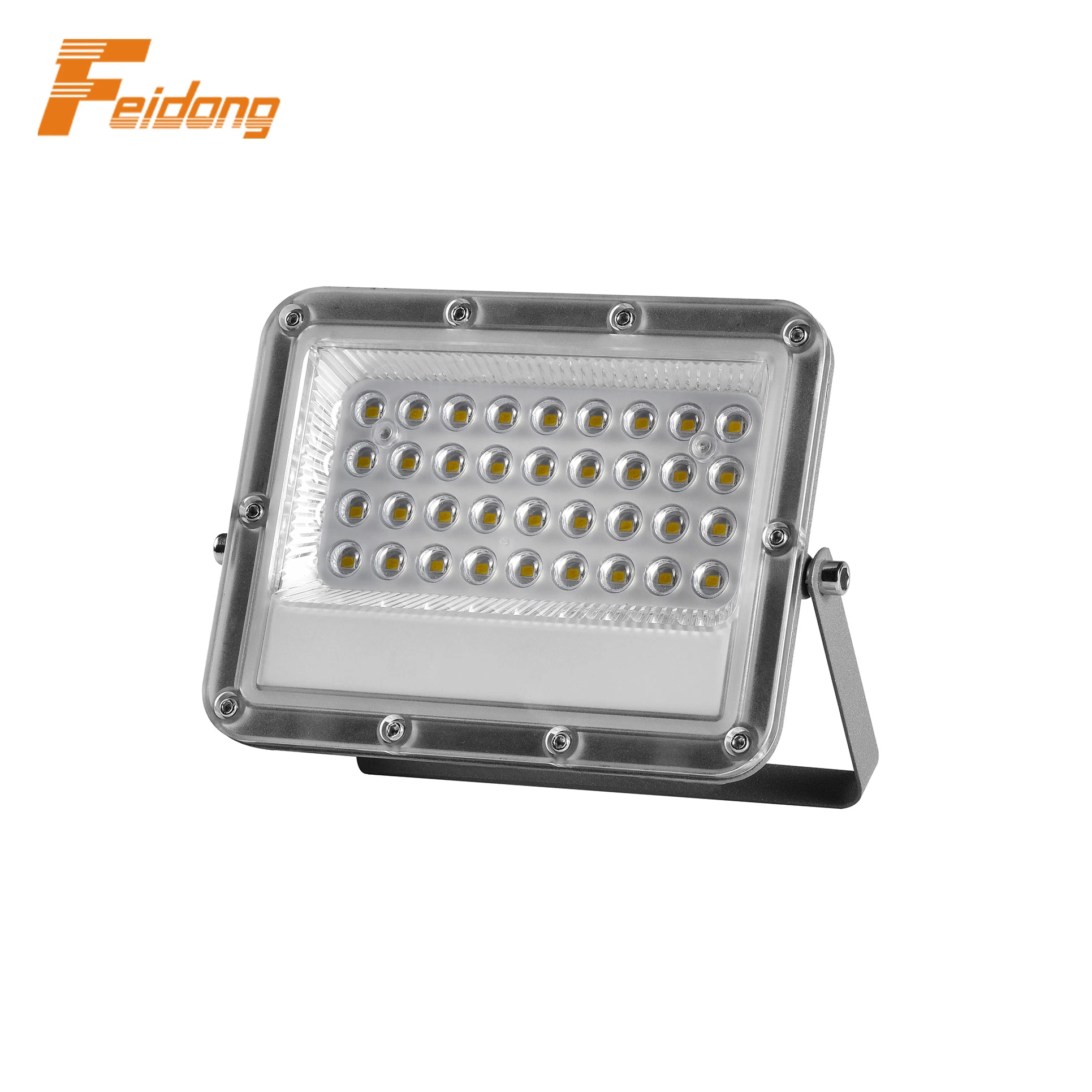 بقوة 20 واط وقوة 30 واط وقوة 50 واط وقوة 70 واط و150 واط و200 واط في الهواء الطلق IP66 مصابيح LED رفيعة بإضاءة LED مضاءة بمصابيح غامرة مصباح LED غامرة بمصباح الغمر DOB AC100-265V أو AC200-240 فولت