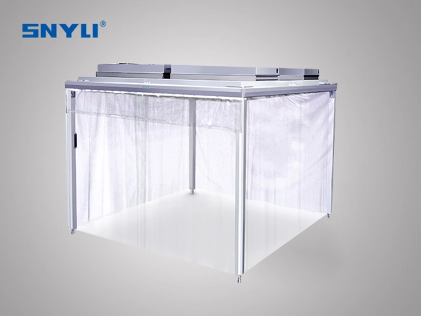 Medical Equipment Clean Booth Non-Dust Working Room with Stainless Steel Square Tube Frame