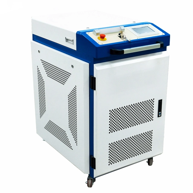 Industrial Portable 1500W Pulse Type Laser Cleaning Machine / Rust Remover / Rust Cleaning Machine for Metal Steel Paint Rust Dust Oil on Metal Surface