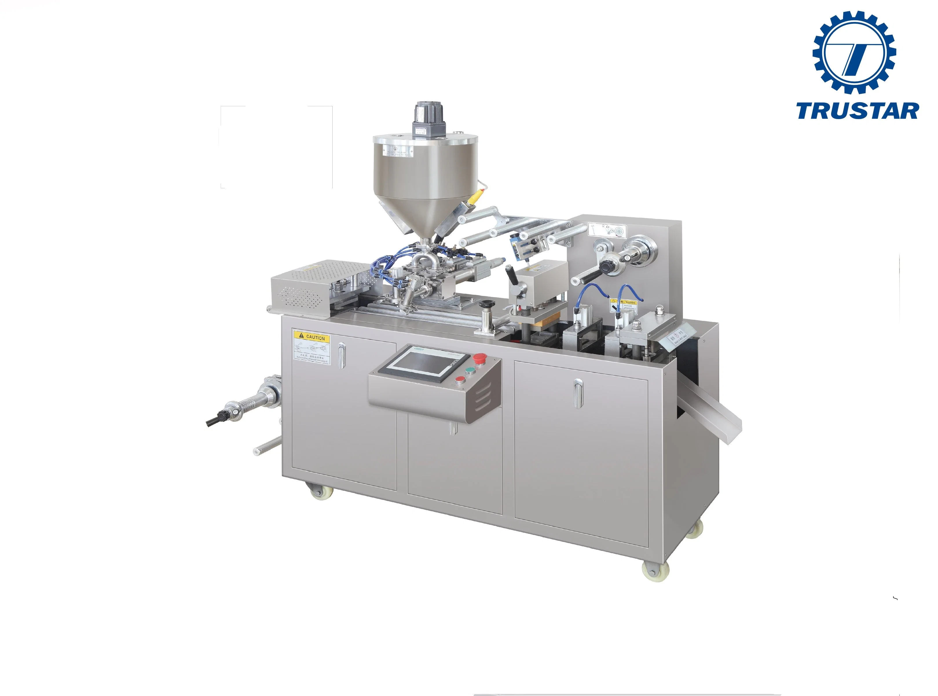 Dpp-80 Automatic Pharmaceutical Equipment Capsule/Liquid/ Choclate Blister Packing Packaging/Package/Pack Machine