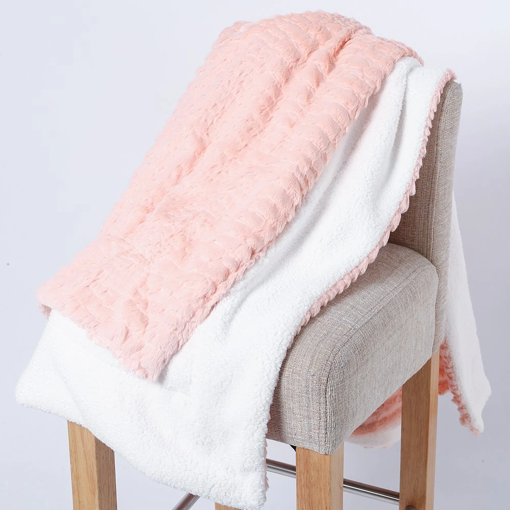 La Toison d'enfants de la laine de coton bébé literie Vison Blanket