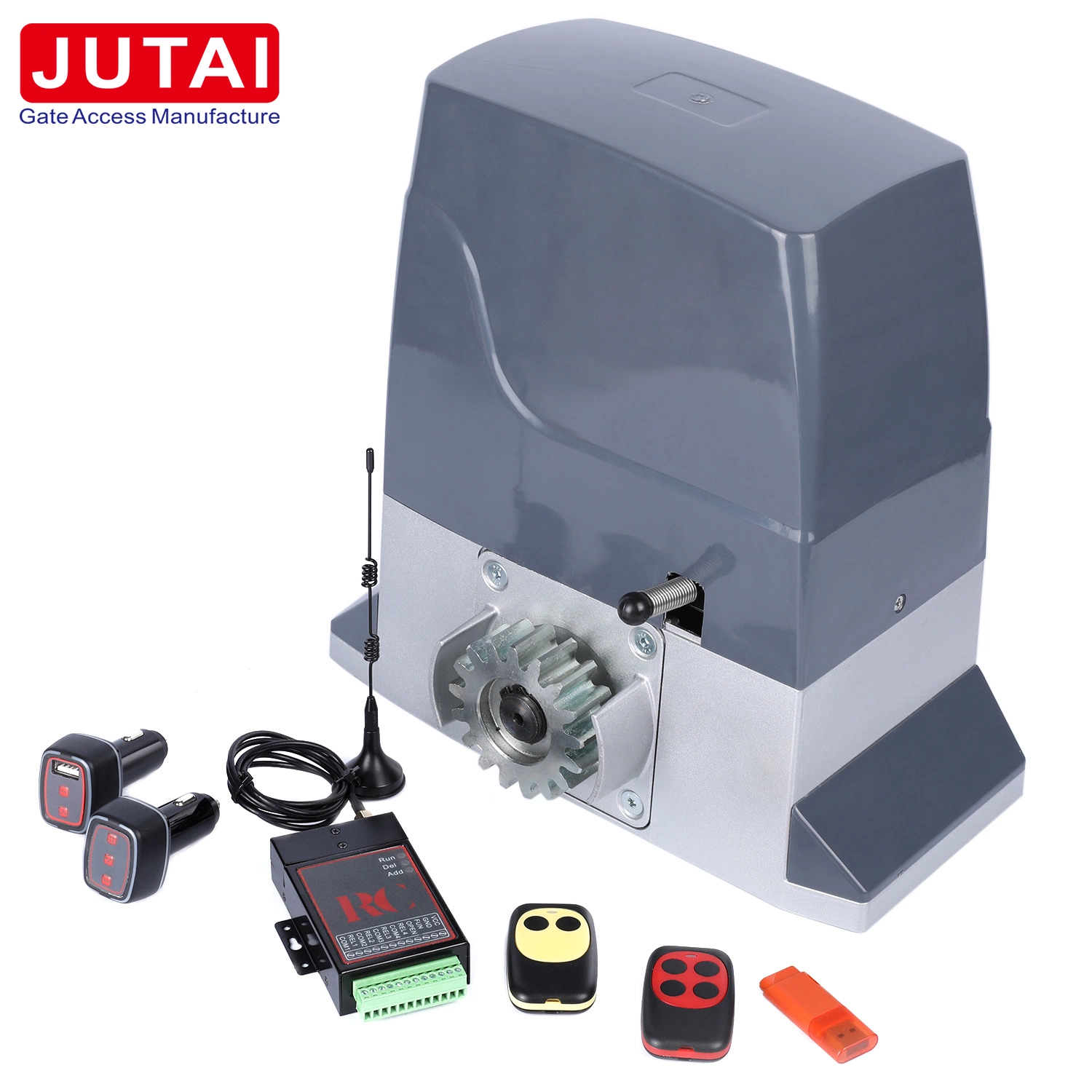 Jutai Sdm-10g32 DC24V for Gate Weight 1000kg Automatic Sliding Door Opener