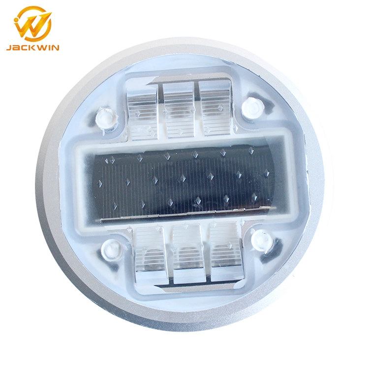 Haute luminosité de l'aluminium étanche Heavy Duty Cat Eyes LED clignotant ou fixe la masse solaire route intégré goujon Feu de gabarit de la chaussée de la sécurité routière