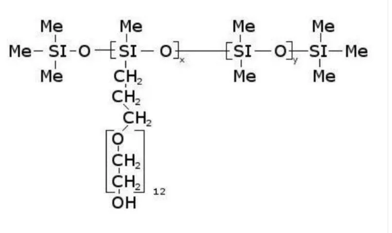 Silway 593 producto potente Peg-12 Dimethicona Poliéter aceite de silicona modificado Para productos de lavado