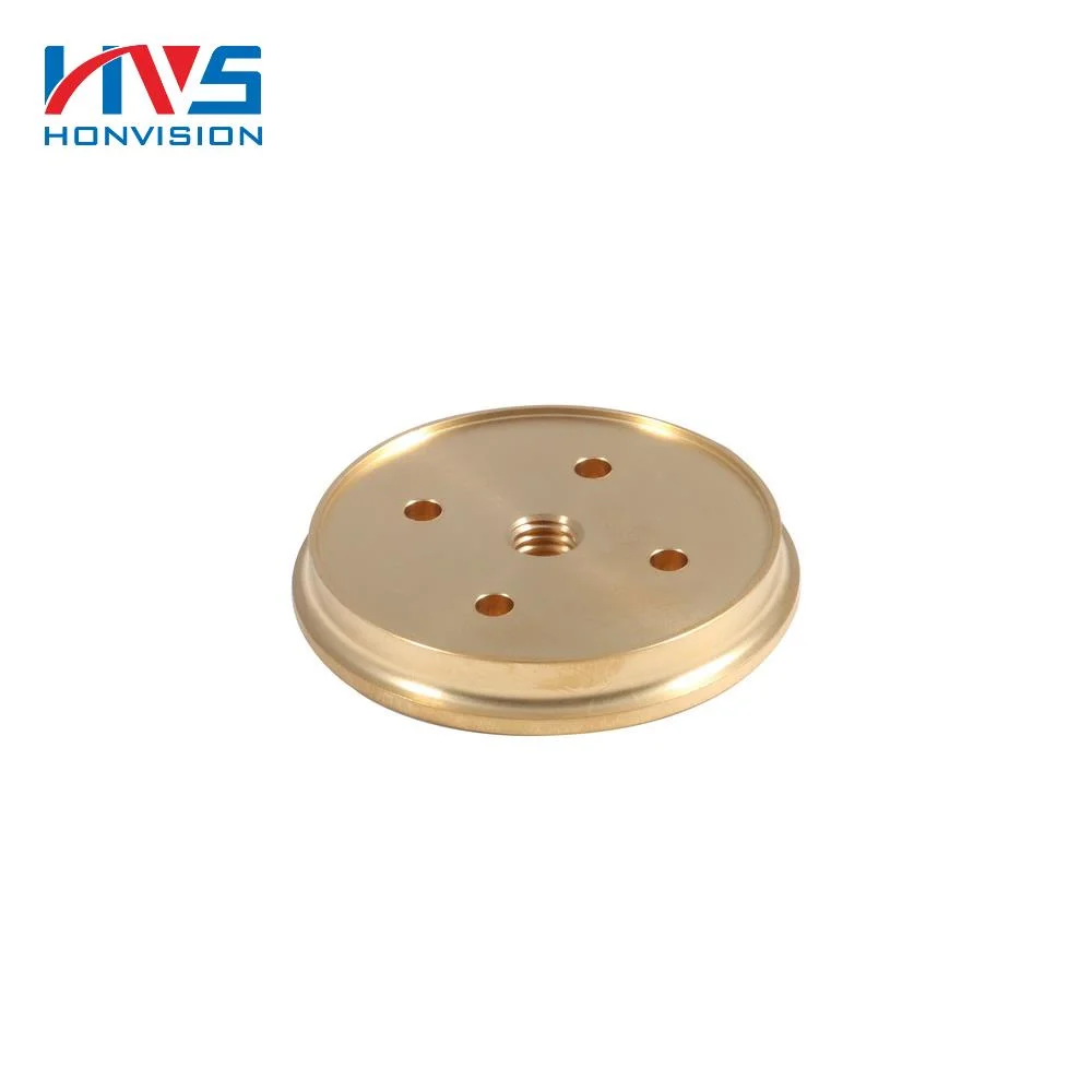 Hvs OEM Customized Passivated Plated Brass Pins CNC Machining Parts for Communication Industry