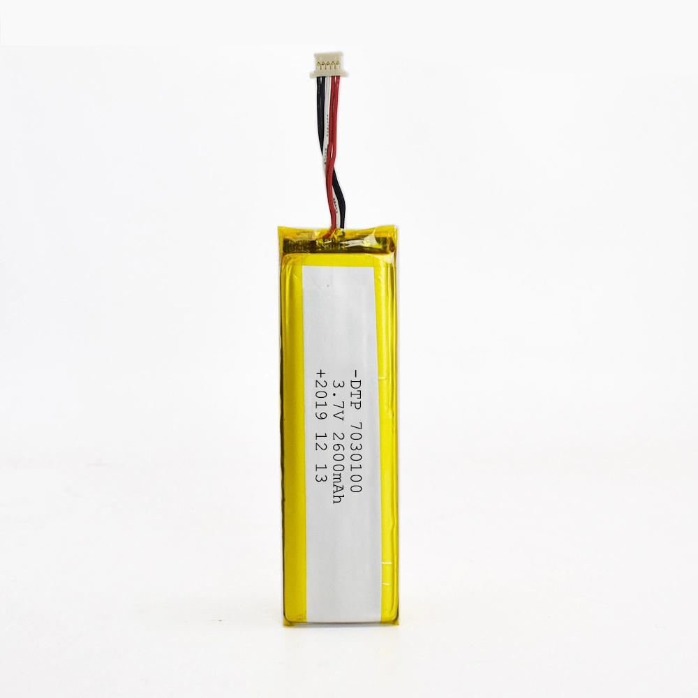 7030100 3,7V 2600mAh batería de polímero de litio con batería de litio PCM para Altavoz Bluetooth