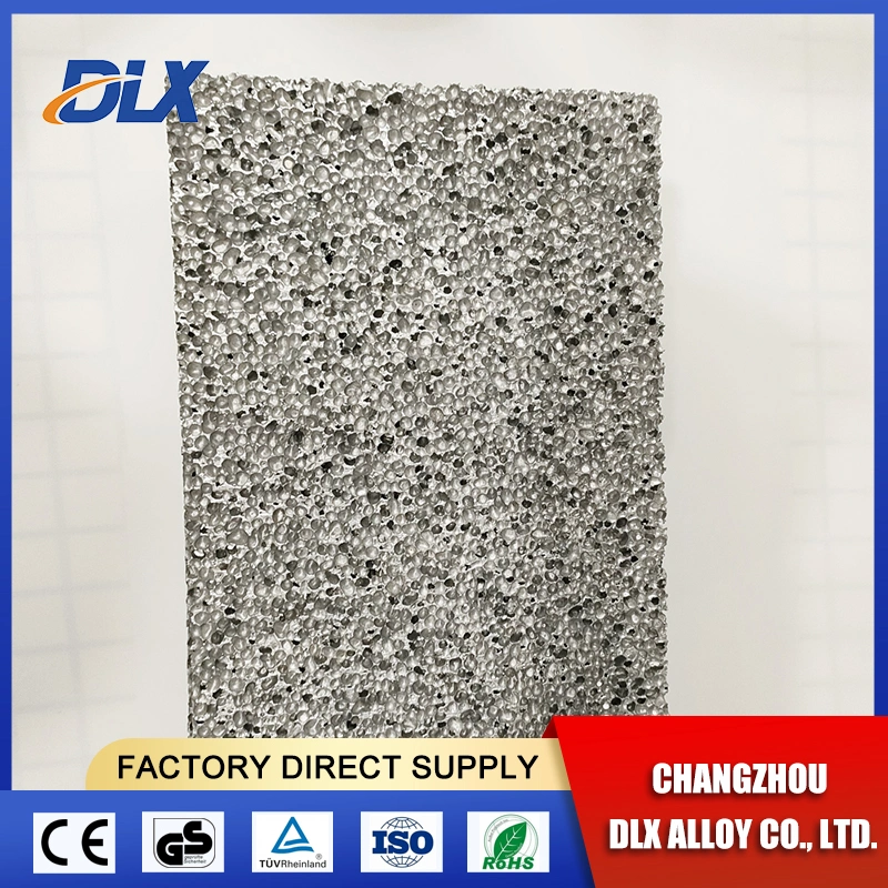98% 60% 70% Porosity Customizable Size Electrode Metal Foam Nickel Chrome Copper Ti Aluminum Alloy Foam