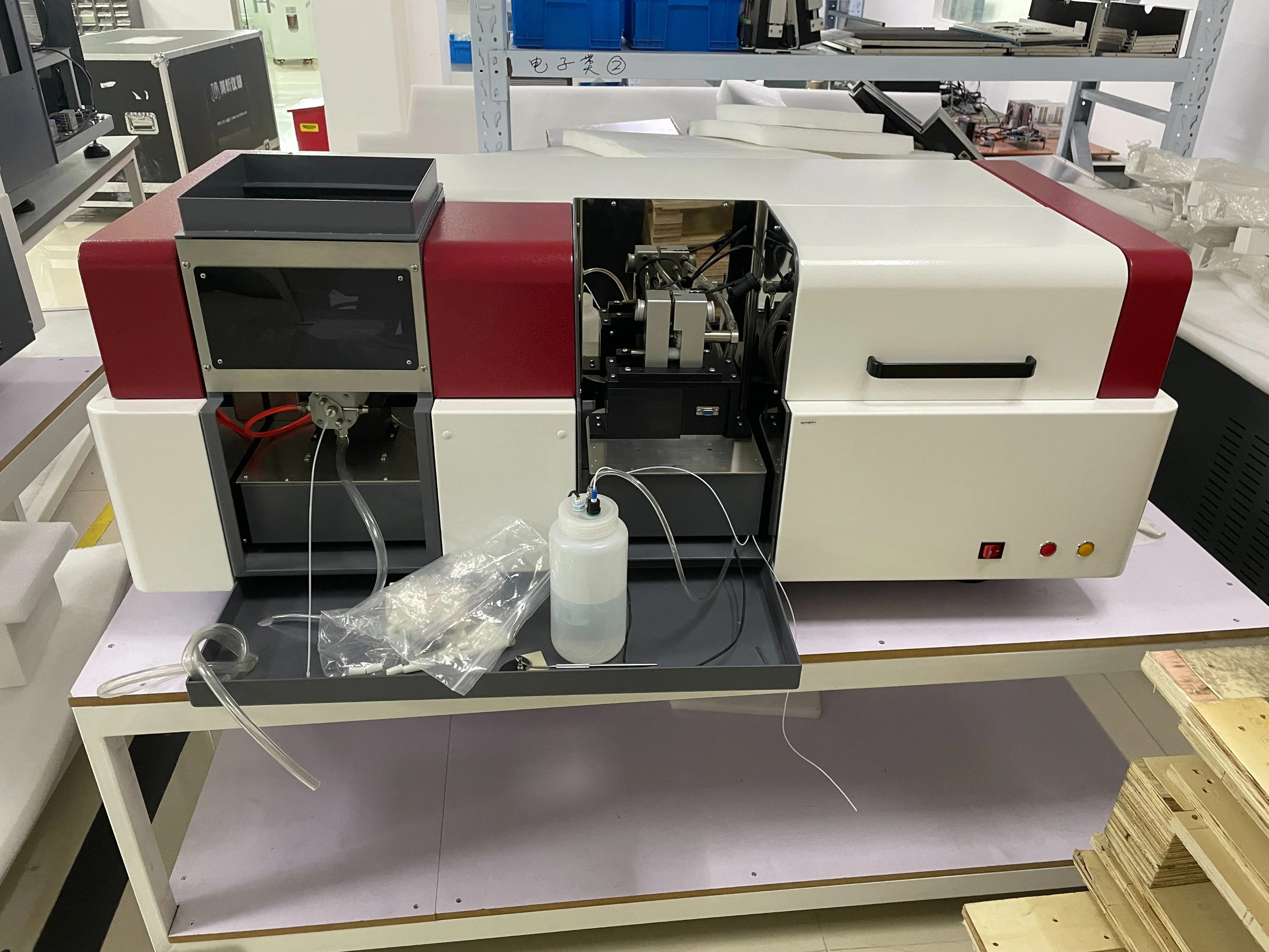 8 lámparas de torreta automática, instrumento de espectroscopia de alineación automática