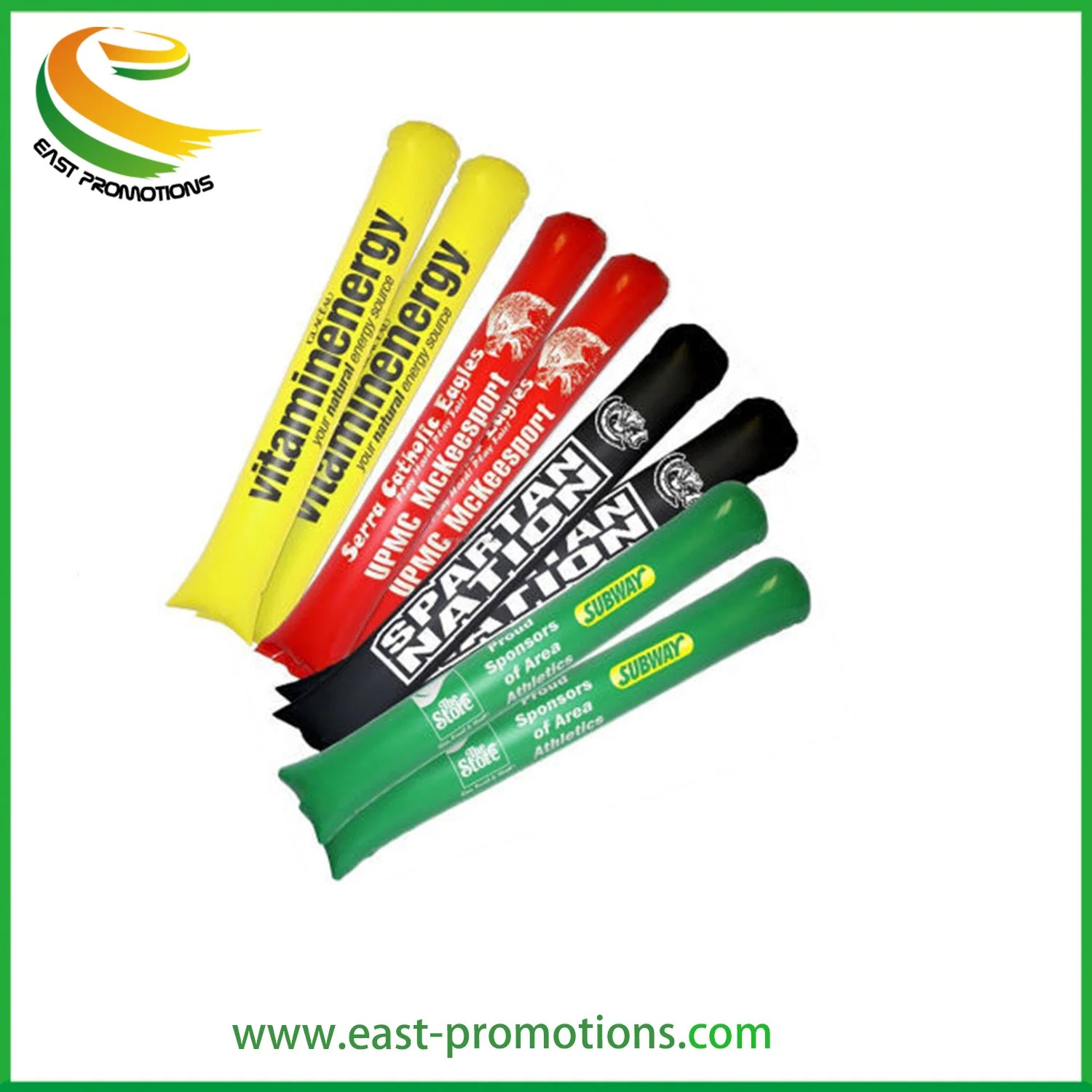 Wholesale/Supplier Multicolor Cheering Inflatable Air Sticks for Advertising