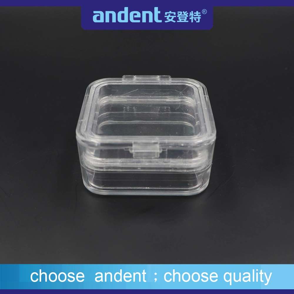 Dental Material Tooth Tray Denture Plastic Storage Box with Films