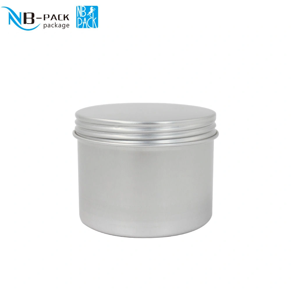 Aluminium-Flaschenglas, Aluminium-Blechbehälter, Aluminium-Dose-Box