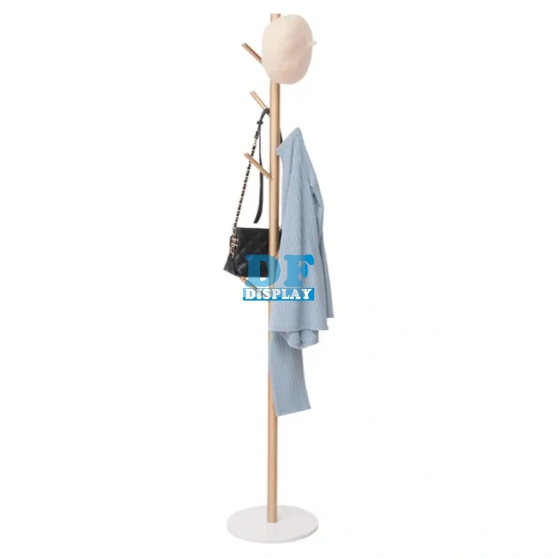 Metal Coat Rack Freestanding Stand Tree with Stable Marble Base Modern Minimalist Hat Jacket Hanger Stand