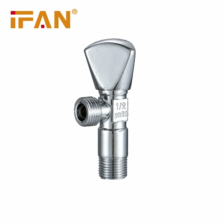 Ifan High quality/High cost performance  Brass Valves Pipe Fitting Brass Angle Valve 1/2 Inch