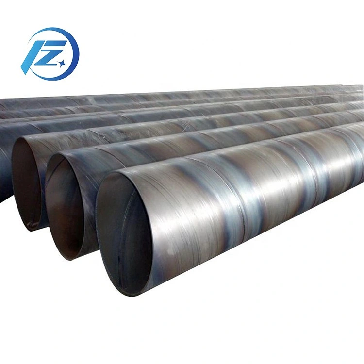 Fluid Pipe SSAW Welded Steel Pipe Low Pressure Fluid ERW Welded Spiral Steel Tube Used for Water Well Casing Pipe