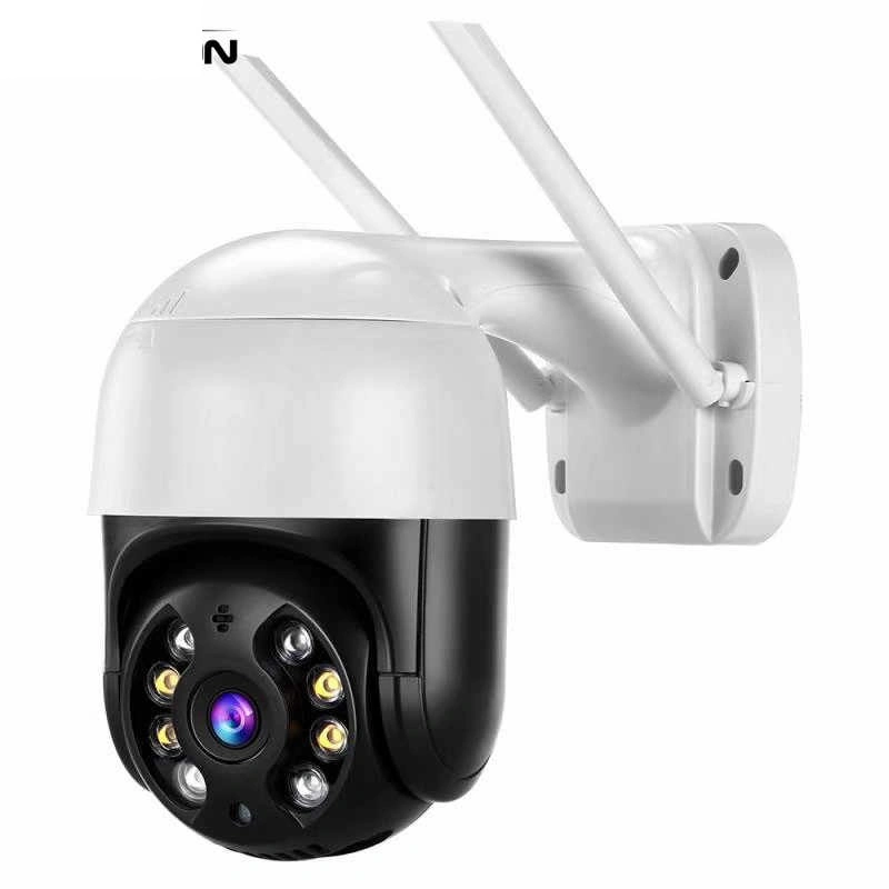 1080P IP PTZ Camera Áudio Bidireccional WiFi Wireless Security Velocidade Exterior da Câmara Dome