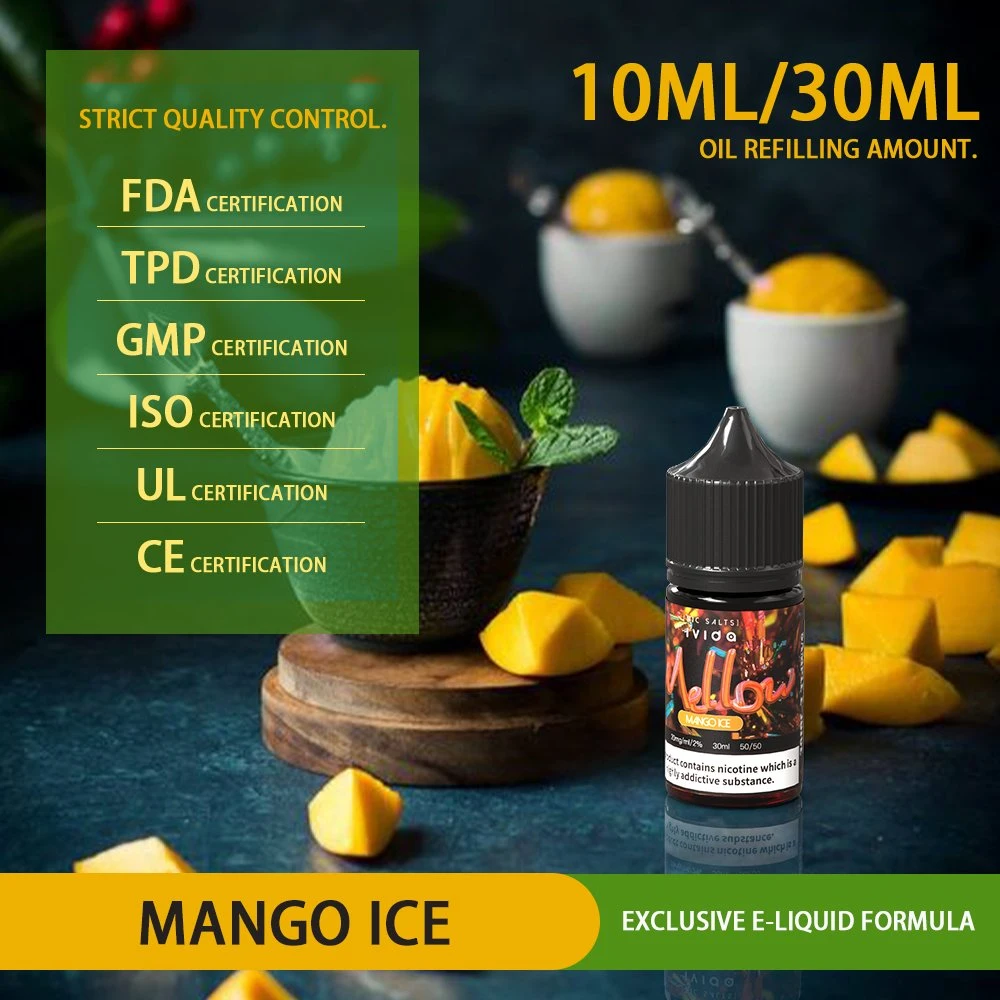 Venta en caliente 100% Ingredientes orgánicos y naturales VAPE E E-Liquid 60ml 3mg E-Juice es E-Liquid para la SAL de vapor electrónica Premium E-Smoke NIC E Jui